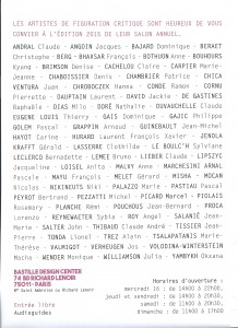 FC 2015 artistes